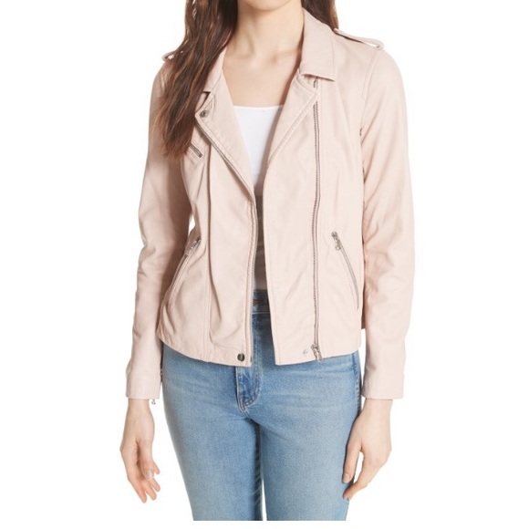 Rebecca Taylor Jackets & Blazers - 🤩never worn! pink leather moto